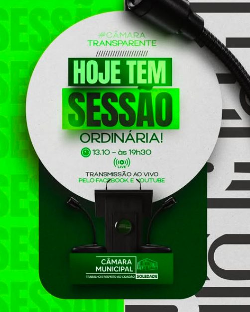 HOJE TEM SESSÃO!