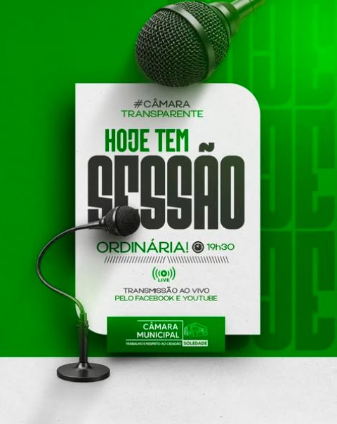 HOJE TEM SESSÃO!